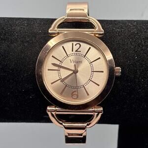 Rose Gold Vivani Cuff Watch